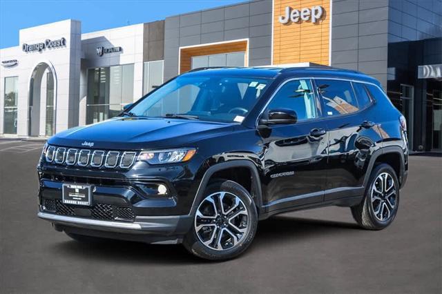 used 2022 Jeep Compass car, priced at $21,499