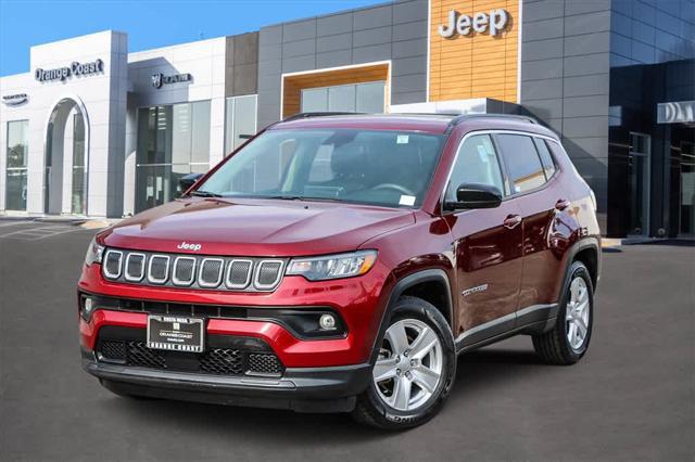 used 2022 Jeep Compass car, priced at $17,893