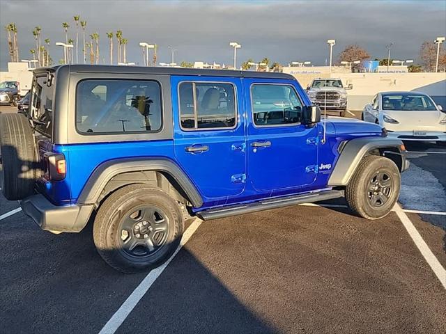 used 2018 Jeep Wrangler Unlimited car, priced at $22,172