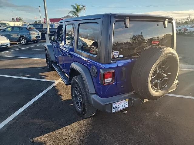 used 2018 Jeep Wrangler Unlimited car, priced at $22,172