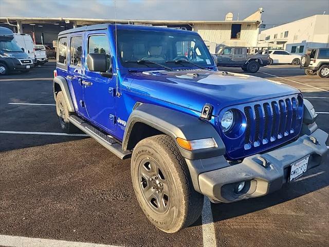 used 2018 Jeep Wrangler Unlimited car, priced at $22,172