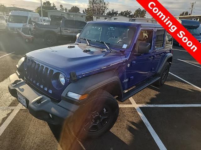 used 2018 Jeep Wrangler Unlimited car, priced at $22,172