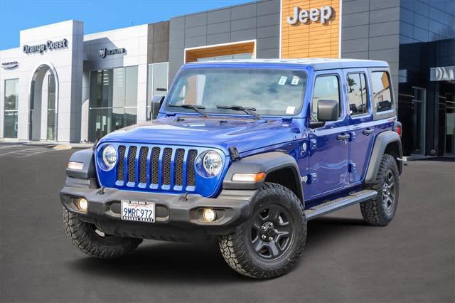 used 2018 Jeep Wrangler Unlimited car, priced at $21,499