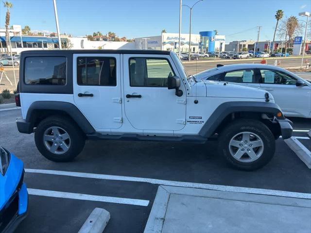 used 2016 Jeep Wrangler Unlimited car, priced at $15,200