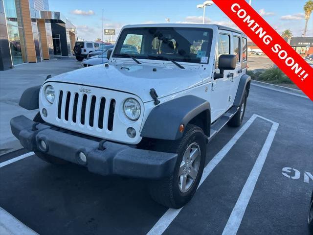 used 2016 Jeep Wrangler Unlimited car, priced at $15,200