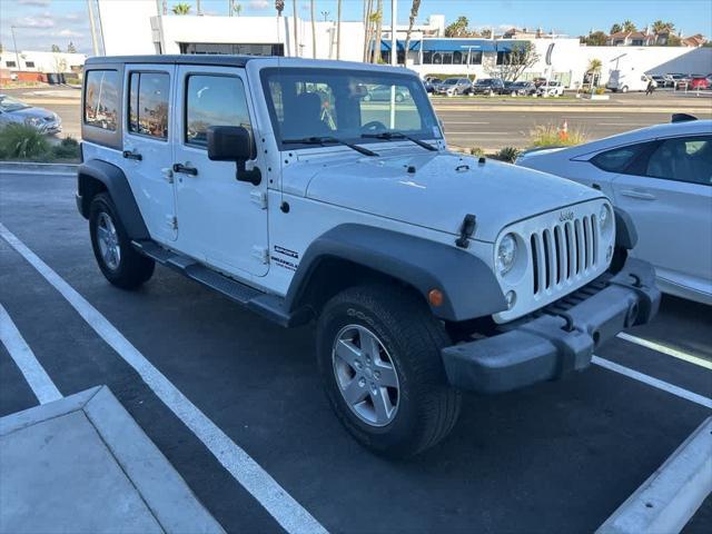 used 2016 Jeep Wrangler Unlimited car, priced at $15,200