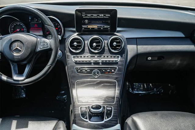 used 2018 Mercedes-Benz C-Class car, priced at $17,113