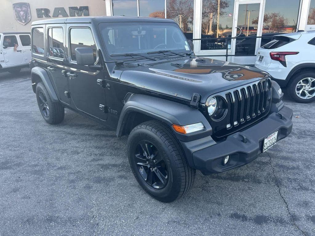 used 2021 Jeep Wrangler Unlimited car, priced at $27,972