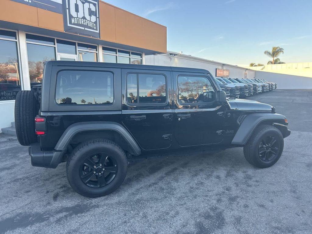 used 2021 Jeep Wrangler Unlimited car, priced at $27,972