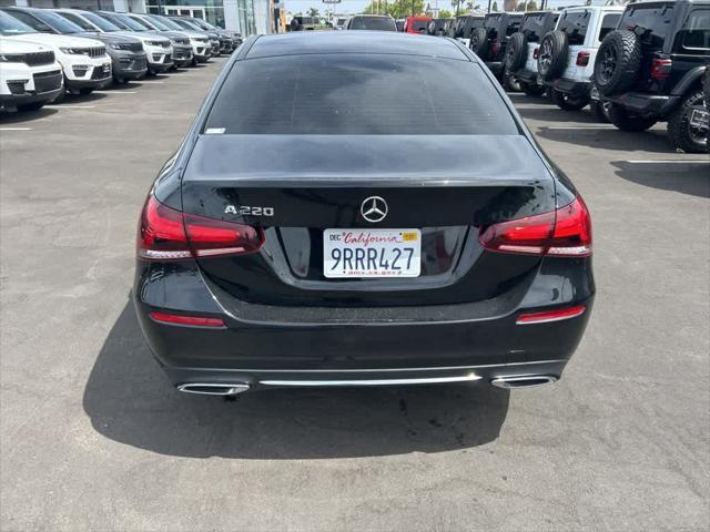 used 2022 Mercedes-Benz A-Class car, priced at $27,551