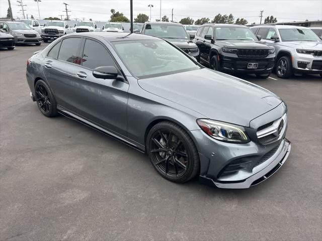 used 2020 Mercedes-Benz AMG C 43 car, priced at $38,249