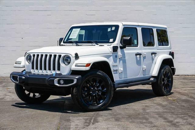 used 2022 Jeep Wrangler Unlimited 4xe car, priced at $33,236