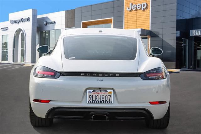 used 2018 Porsche 718 Cayman car, priced at $43,312