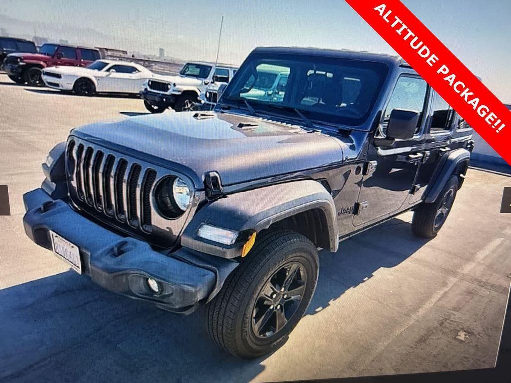 used 2020 Jeep Wrangler Unlimited car, priced at $32,972