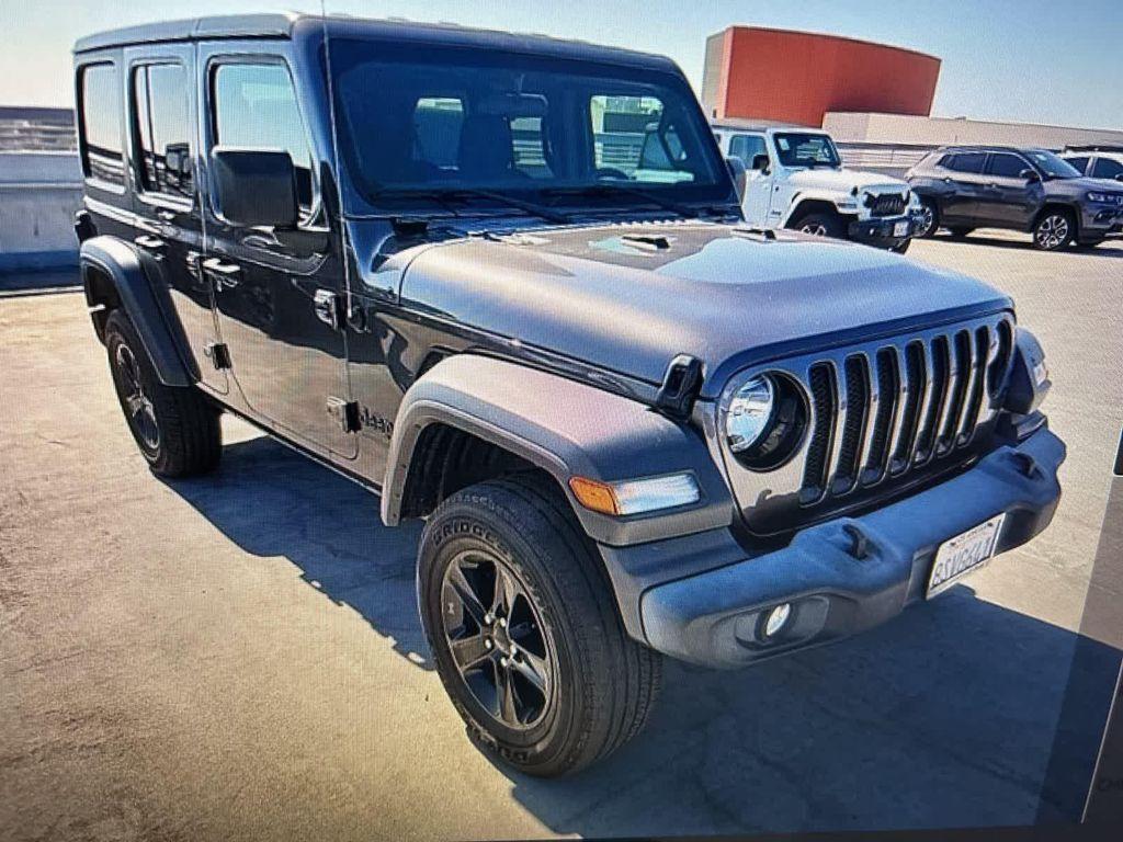 used 2020 Jeep Wrangler Unlimited car, priced at $32,972