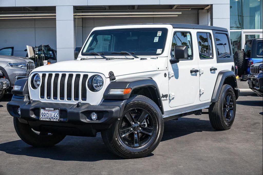 used 2021 Jeep Wrangler Unlimited car, priced at $28,972
