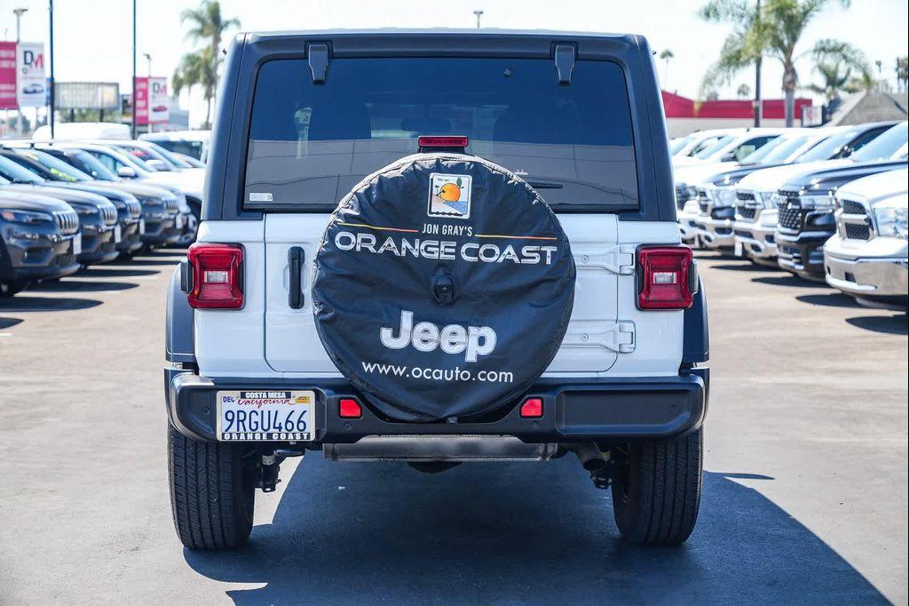 used 2021 Jeep Wrangler Unlimited car, priced at $28,972