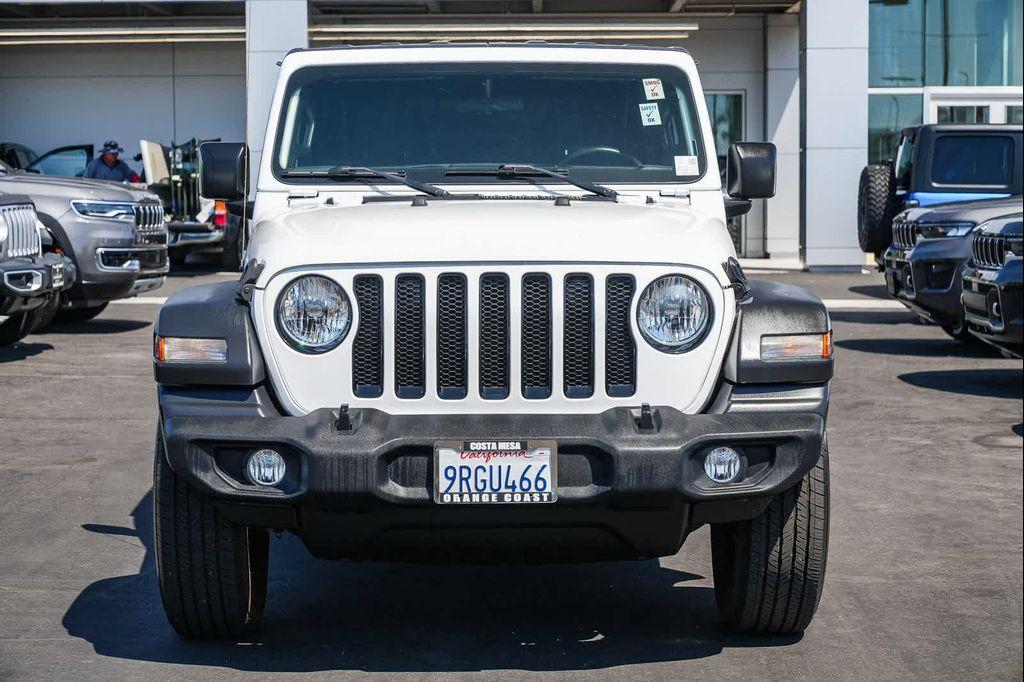 used 2021 Jeep Wrangler Unlimited car, priced at $28,972