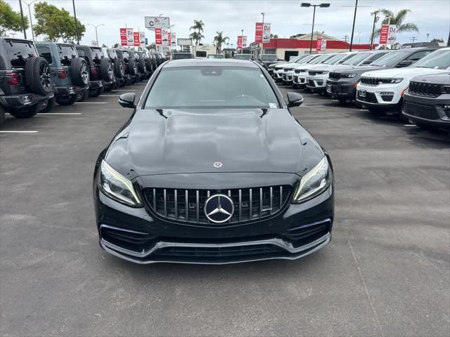 used 2019 Mercedes-Benz AMG C 63 car, priced at $46,053