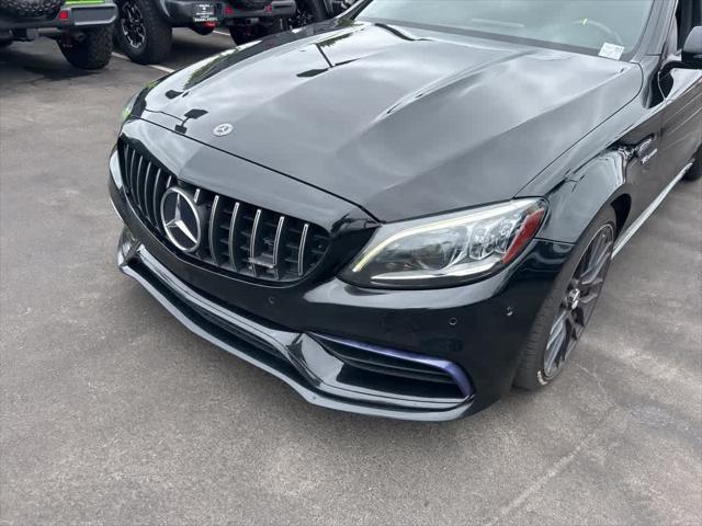 used 2019 Mercedes-Benz AMG C 63 car, priced at $46,053