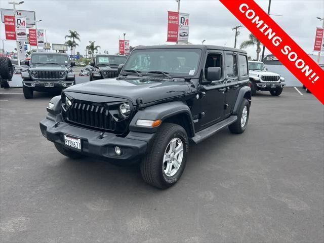 used 2021 Jeep Wrangler Unlimited car, priced at $27,150