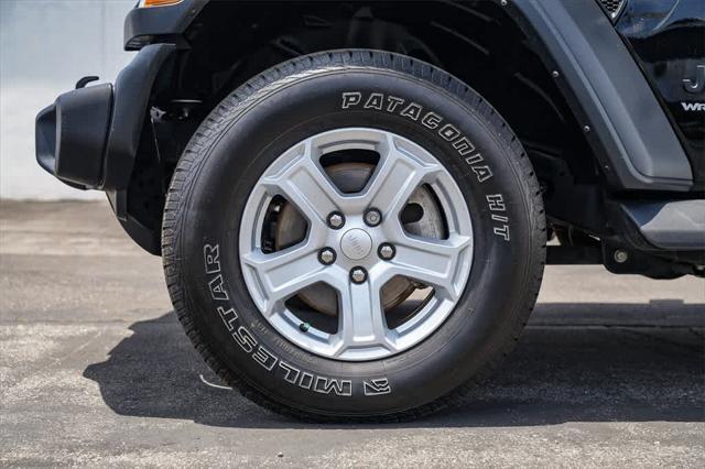 used 2021 Jeep Wrangler Unlimited car, priced at $25,507