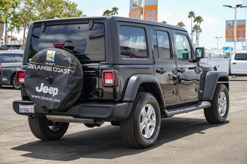 used 2021 Jeep Wrangler Unlimited car, priced at $25,747