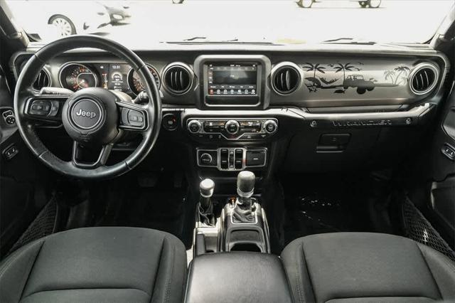 used 2021 Jeep Wrangler Unlimited car, priced at $25,507