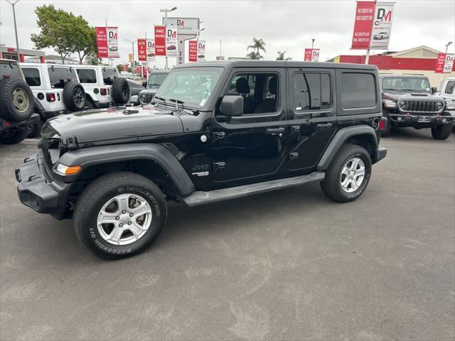 used 2021 Jeep Wrangler Unlimited car, priced at $27,150