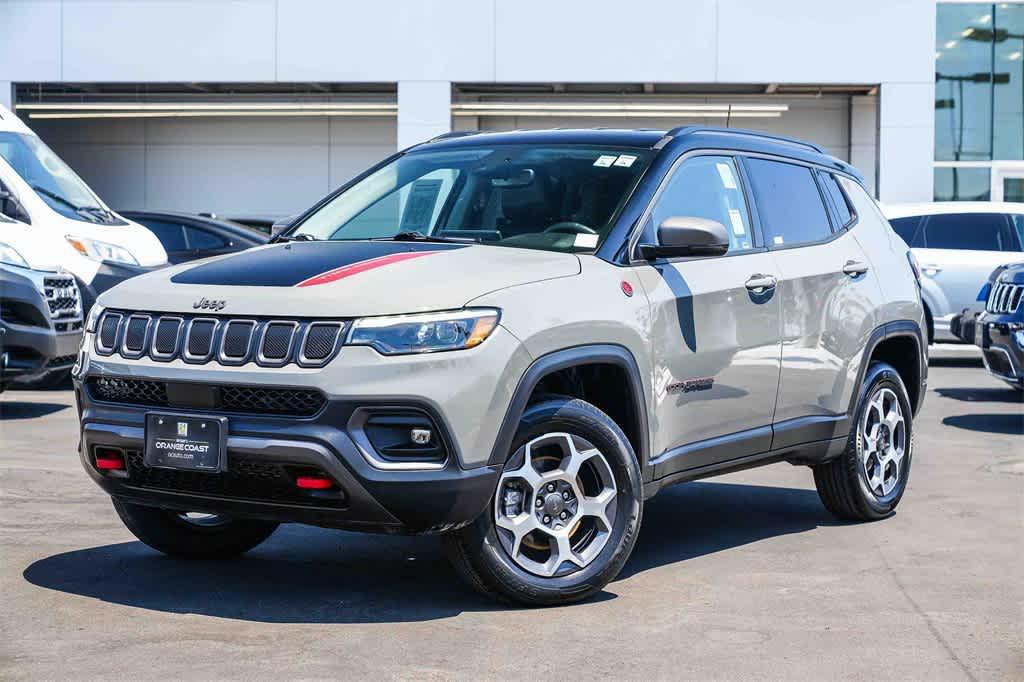 used 2022 Jeep Compass car, priced at $22,704