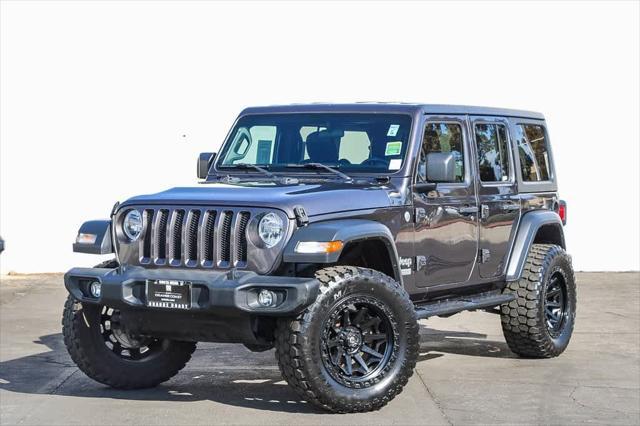 used 2020 Jeep Wrangler Unlimited car, priced at $24,988