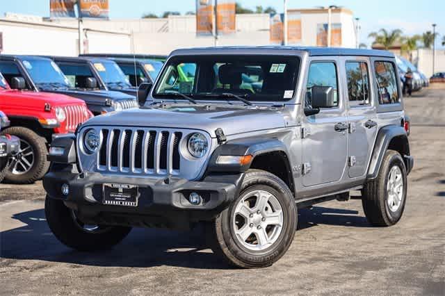 used 2020 Jeep Wrangler Unlimited car, priced at $28,398