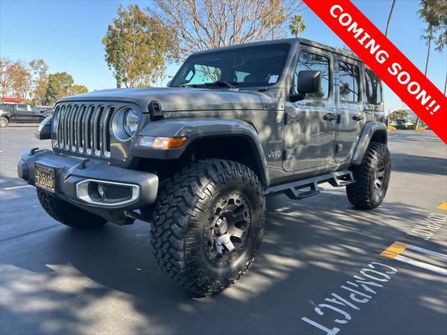 used 2018 Jeep Wrangler Unlimited car, priced at $29,991