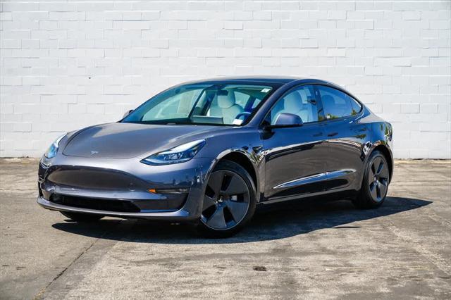 used 2021 Tesla Model 3 car, priced at $25,972