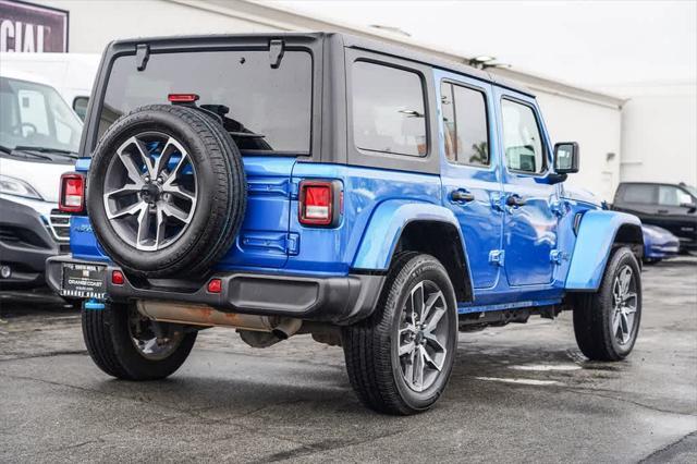 used 2024 Jeep Wrangler 4xe car, priced at $33,746