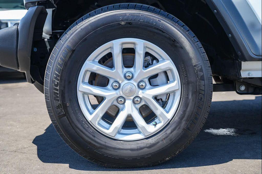 used 2023 Jeep Wrangler car, priced at $32,500
