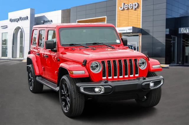 used 2021 Jeep Wrangler Unlimited 4xe car, priced at $29,989