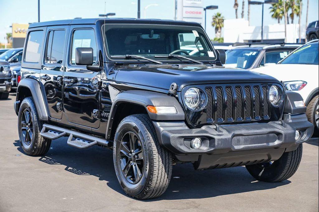used 2022 Jeep Wrangler Unlimited car, priced at $31,500