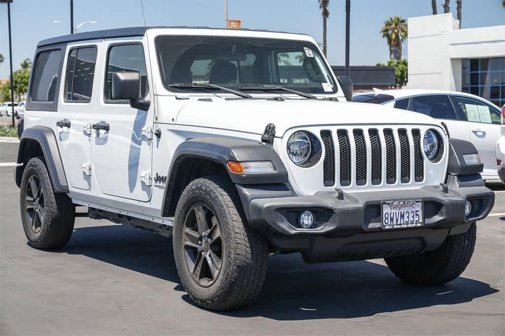 used 2021 Jeep Wrangler Unlimited car, priced at $30,972