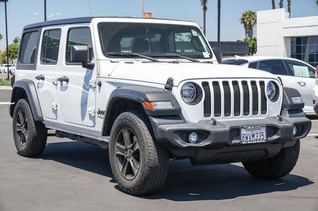 used 2021 Jeep Wrangler Unlimited car, priced at $31,929