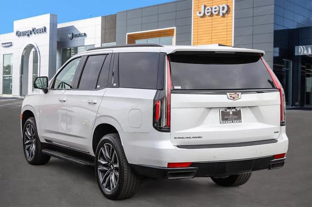 used 2021 Cadillac Escalade car, priced at $61,999