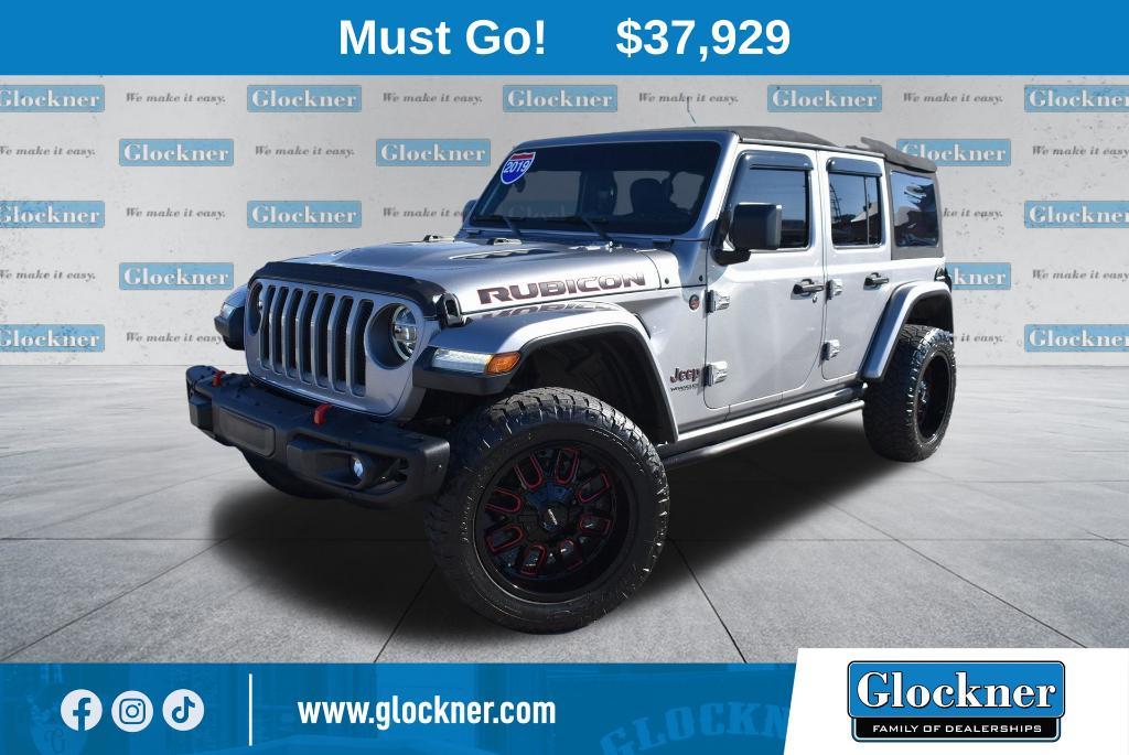 used 2019 Jeep Wrangler Unlimited car, priced at $37,928