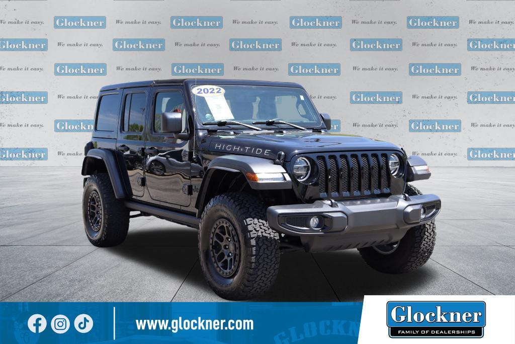 used 2022 Jeep Wrangler Unlimited car, priced at $45,986