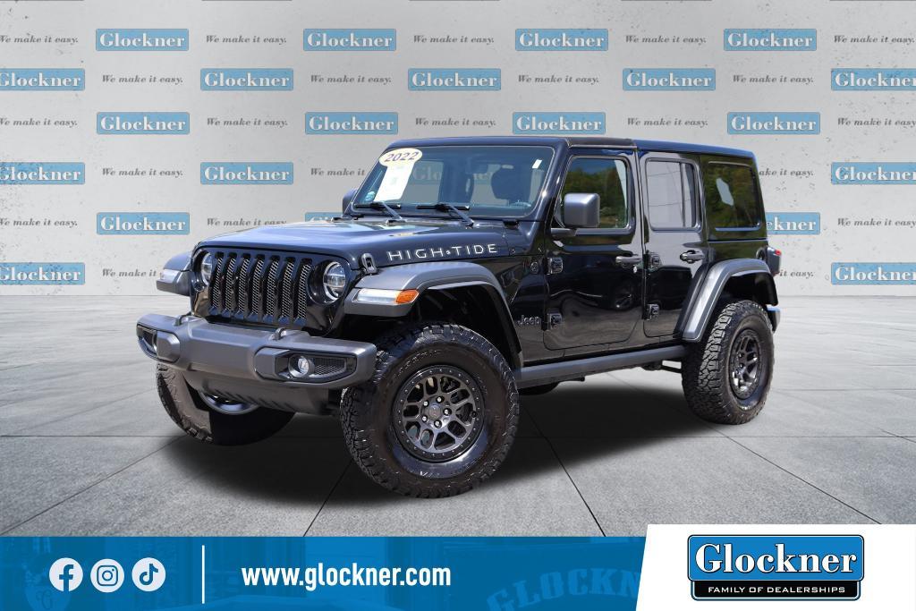 used 2022 Jeep Wrangler Unlimited car, priced at $44,749