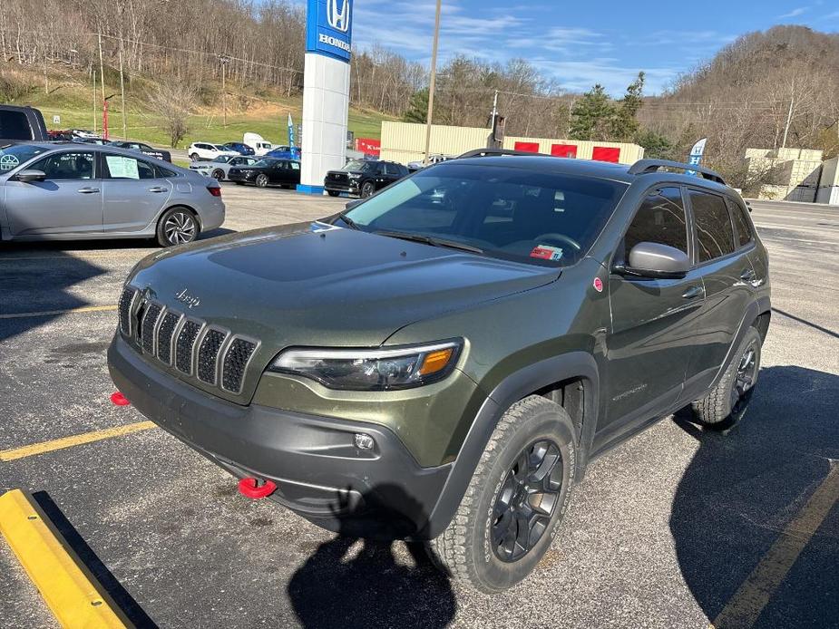 used 2021 Jeep Cherokee car, priced at $26,907