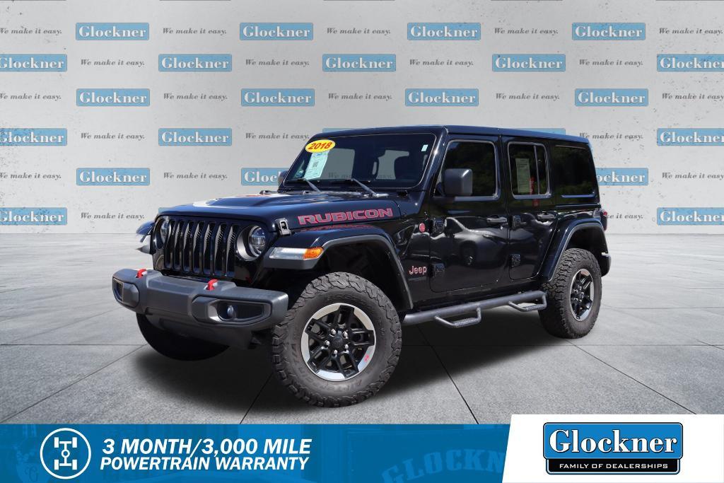 used 2018 Jeep Wrangler Unlimited car, priced at $33,899