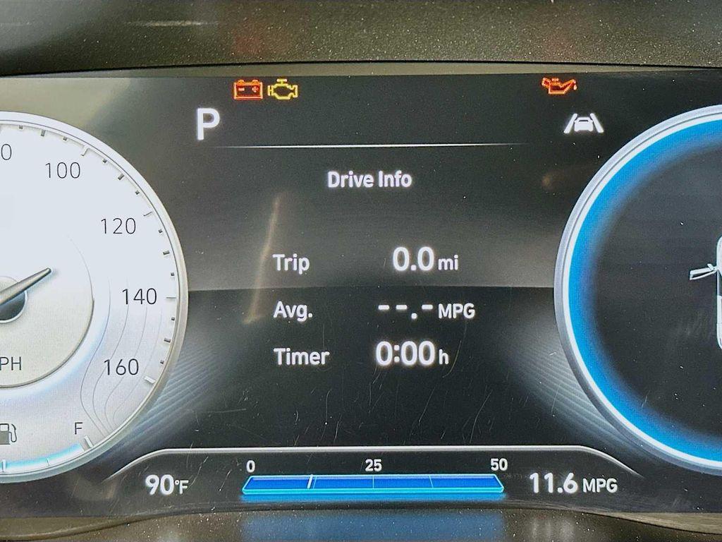 used 2021 Hyundai Santa Fe car, priced at $24,500