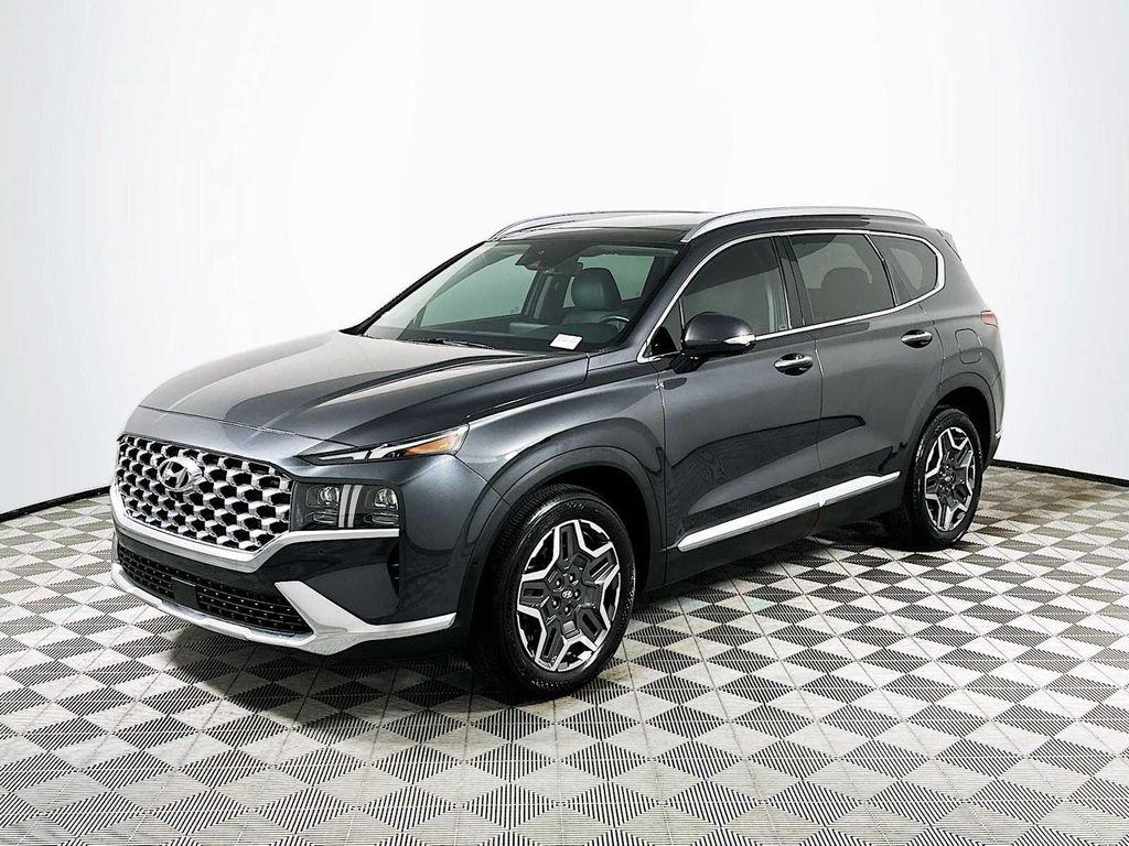 used 2021 Hyundai Santa Fe car, priced at $24,500