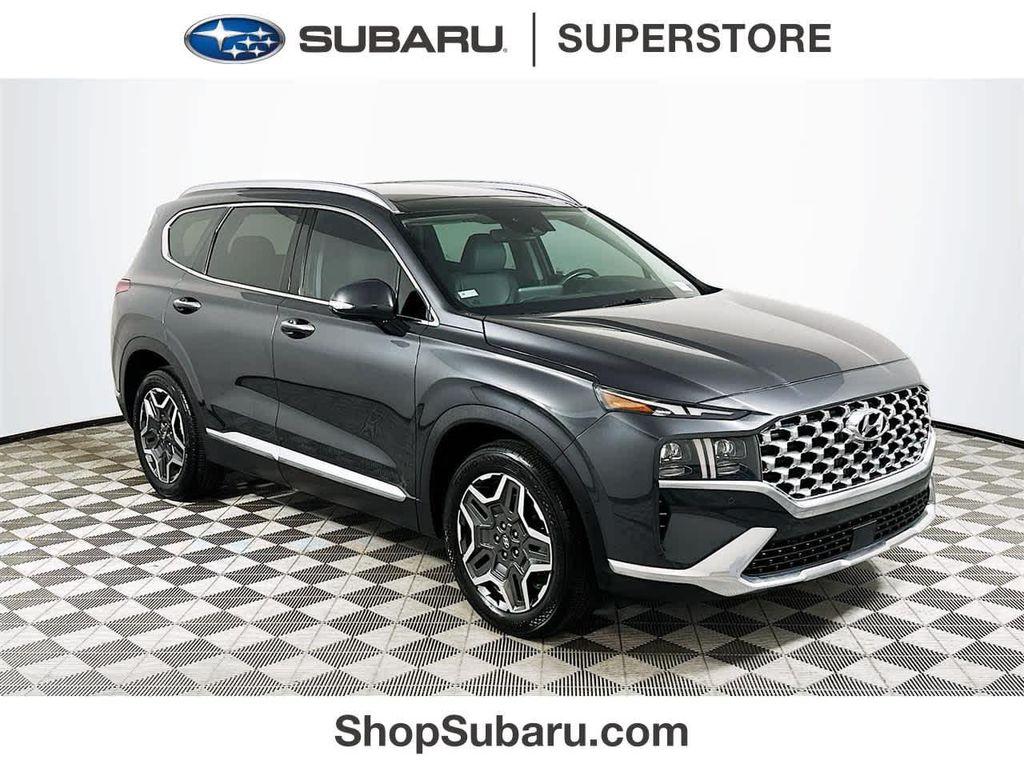 used 2021 Hyundai Santa Fe car, priced at $24,500