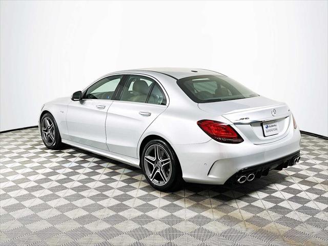 used 2020 Mercedes-Benz AMG C 43 car, priced at $39,700